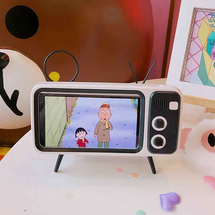 Retro Desktop Lazy Live TV Phone Holder for 4.7~6.2 inch Display Mobile Phone