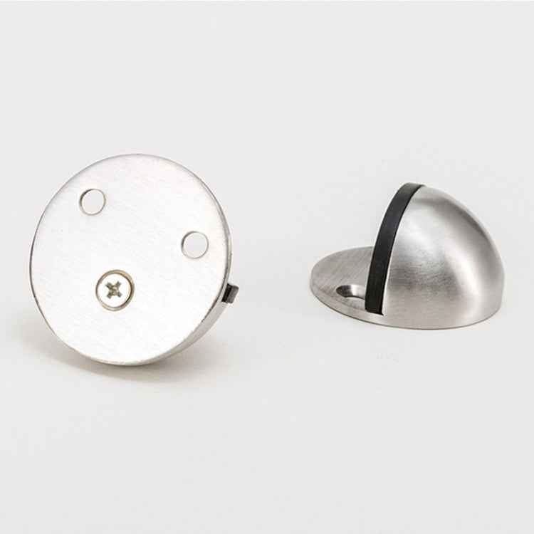 2pcs/pack Stainless Steel Door Stop Free Punch Door Top Cabinet Hardware Accessories