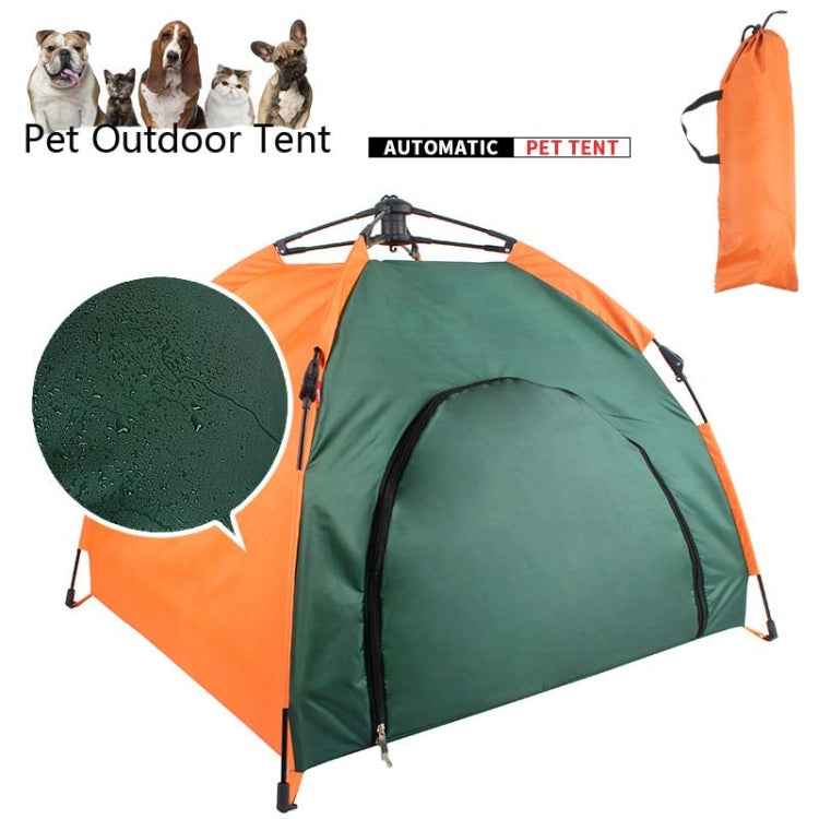 Outdoor Pet Tent Automatic Collapsible Cat House Kennel Rainproof And Sunscreen Portable Pet Kennel Car Dog Tent