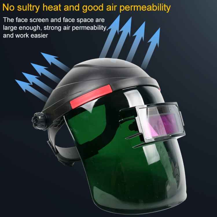 Fully Automatic Dimming Flip Welding Helmet Anti-Ultraviolet Argon Arc Welding Glasses