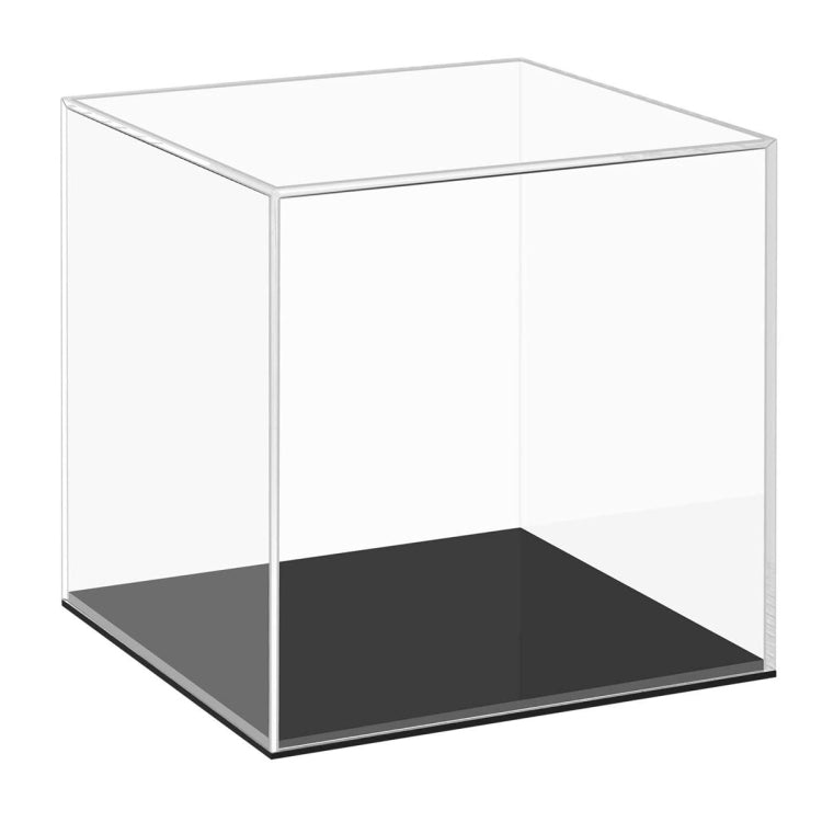 Clear Acrylic Camera Display Cover Plexiglass Display Case Countertop Box, Large 24x24x24cm, Small 10x10x10cm
