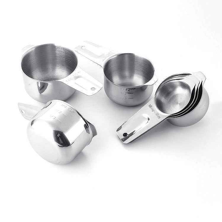 7 in 1 304 Stainless Steel Measuring Cup Set Baking Tools