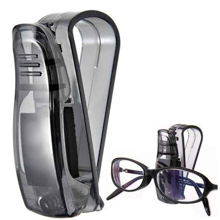 Multi-Function Glasses Case Atuo Car Accessories Sunglasses Holder Auto Fastener Ticket Clip, Sunglasses Holder