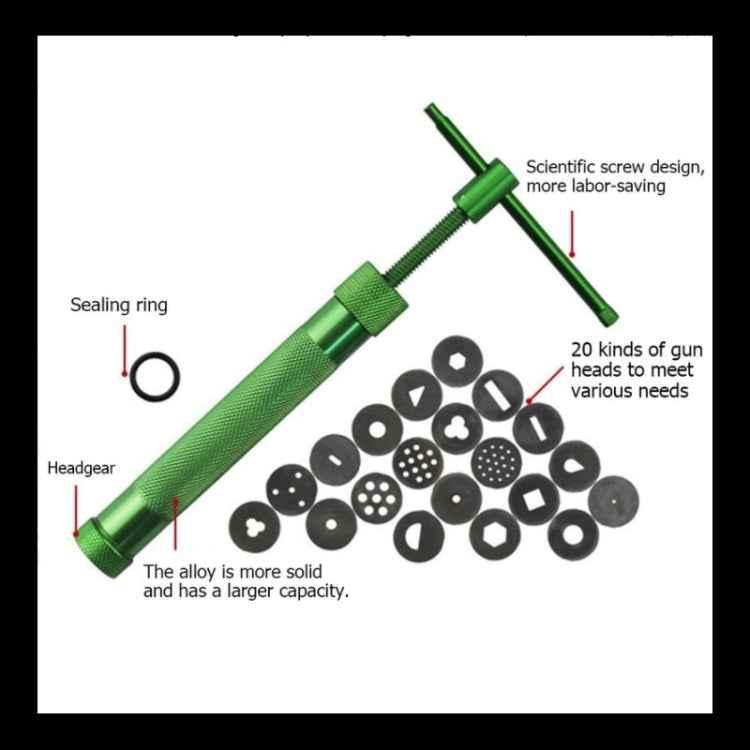 Rotary Clay Mud Gun DIY Fondant Clay Pottery Tool