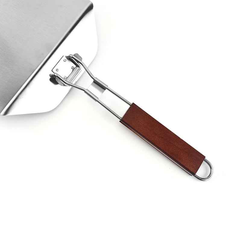 Stainless Steel Folding Pizza Spatula Square Cake Transfer Spatula Baking Tools