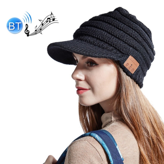 Gorra con Bluetooth y música binaural YZ para invierno, cálida y con auriculares inalámbricos