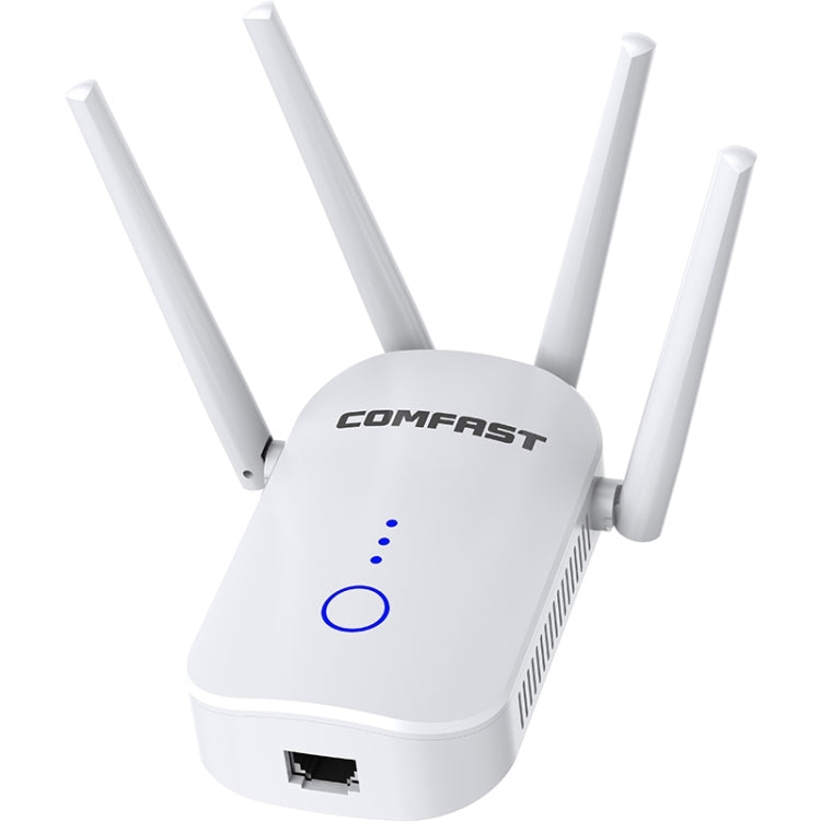 COMFAST CF-WR758AC Dual Frequency 1200Mbps Wireless Repeater 5.8G WIFI Signal Amplifier, CN Plug, TBD05451904, TBD05451904EU, TBD05451904UK