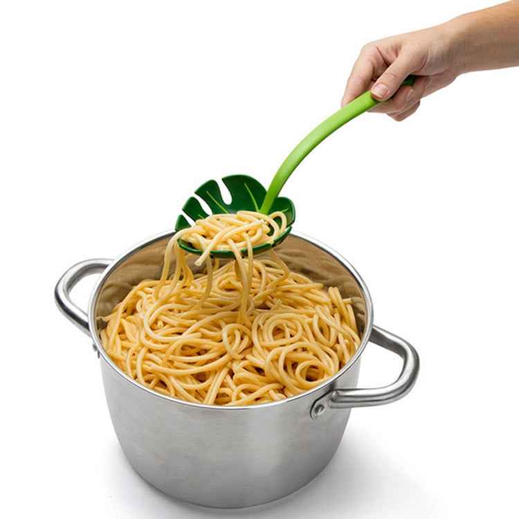Green Leaf Colander Noodle Spoon Colander