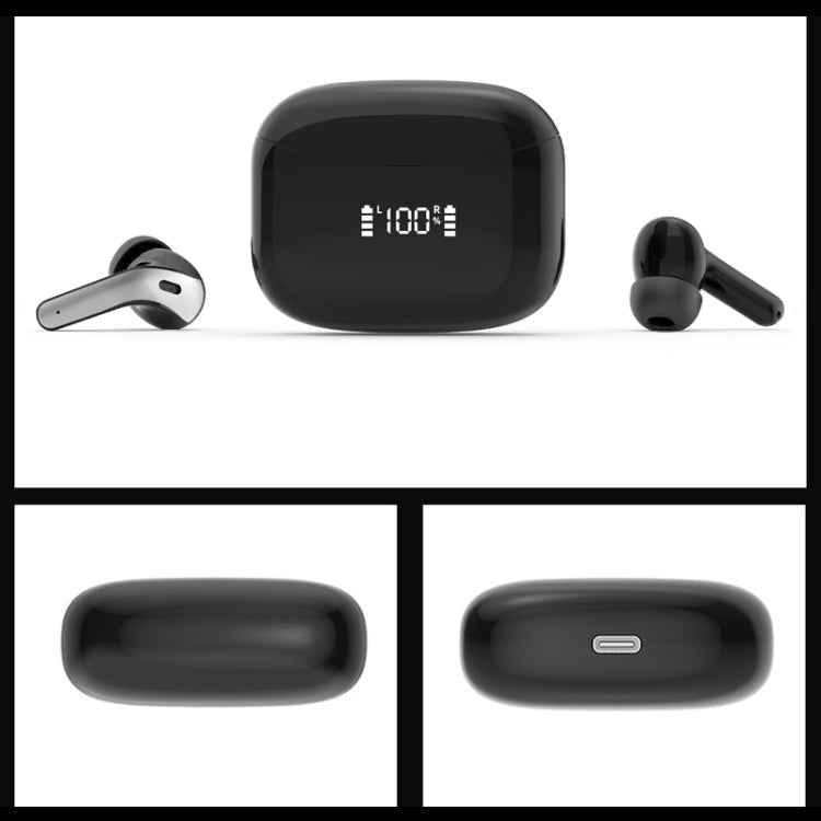 Wireless Touch Digital Display Bluetooth Earphone