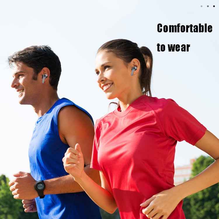 Wireless Touch Digital Display Bluetooth Earphone