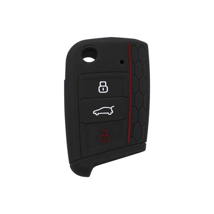 Silicone Key Case Cover for Volkswagen Polo Golf 7/ Skoda