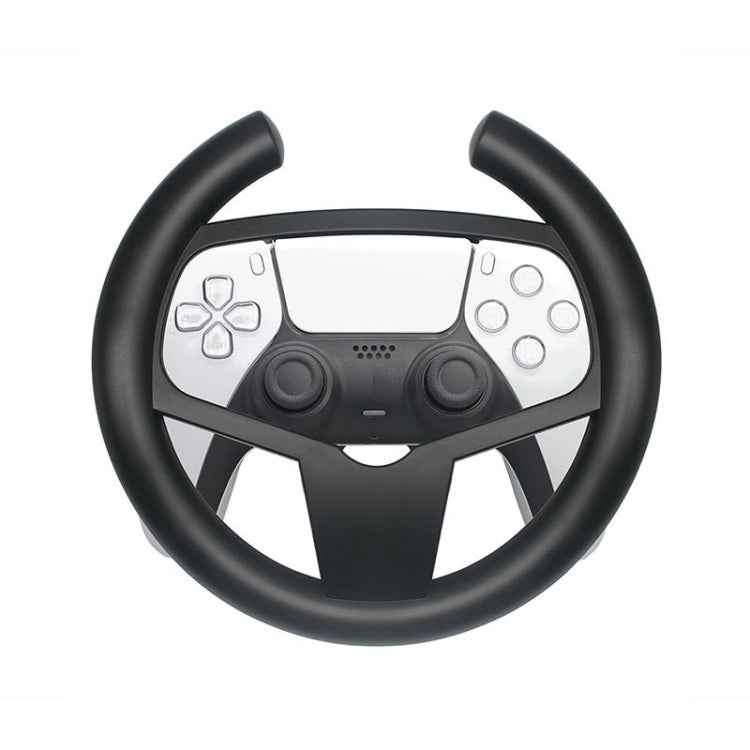 2 PCS Gamepad Steering Wheel Round Racing Game Console Steering Wheel For PS5, For PS5