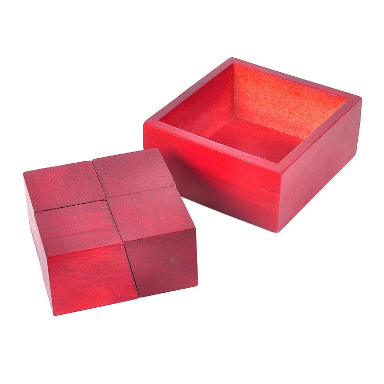 2 PCS Adult Classical Wooden Educational Toy, Block Puzzle