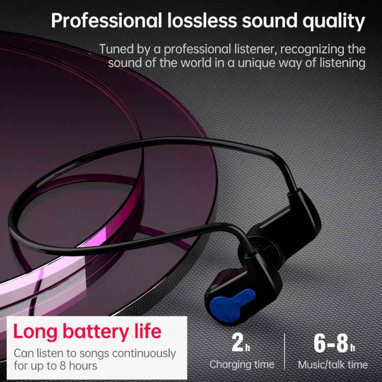 K3 Bone Conduction Bluetooth 5.0 Wireless Headphones Waterproof Headphones