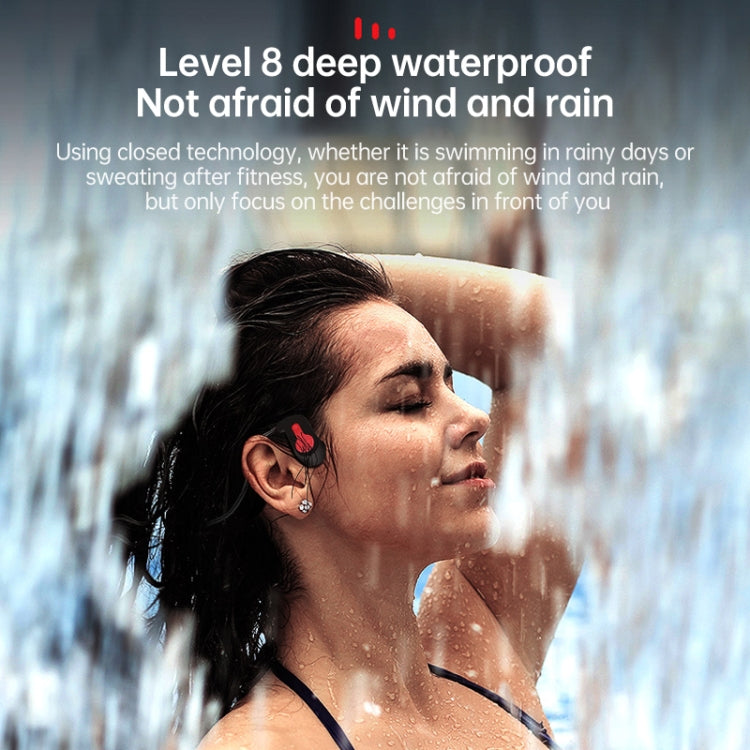 K3 Bone Conduction Bluetooth 5.0 Wireless Headphones Waterproof Headphones, 16GB RAM