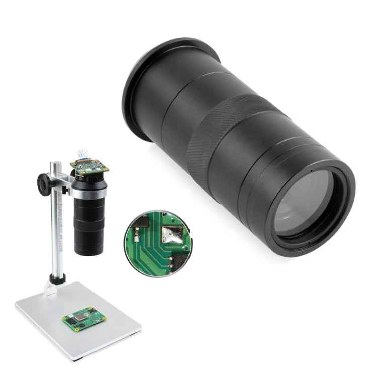 Waveshare 100X Industrial Microscope Lens, C/CS-Mount, for Raspberry Pi HQ Camera, Microscope Lens