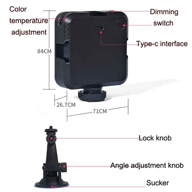 Video Conference Fill Light Mobile Phone Camera Universal Computer Live Photography Light