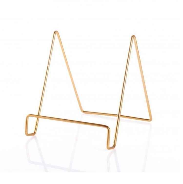 4 PCS Desktop Iron Art Plating Bracket for iPad / CD Display / Cookbook / Plate