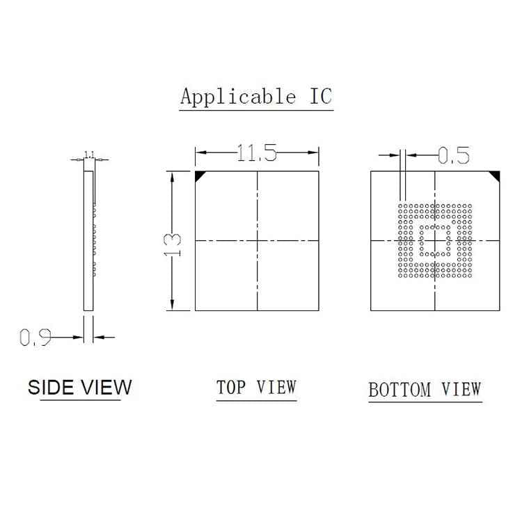 EMMC153 EMMC169 Flip Shrapnel To SD Interface Test Socket Burning Socket for Data Recovery Mobile Phone Repair