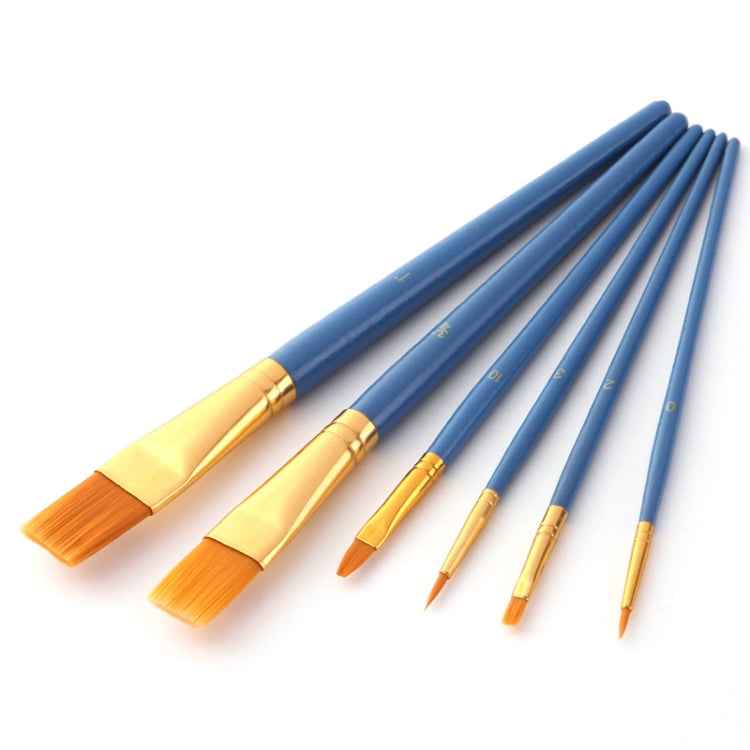 ZHU TING 25 PCS / Set Multifunctional Oil Paint Brush Gouache Watercolor Acrylic Paint Brush Student Painting Supplies