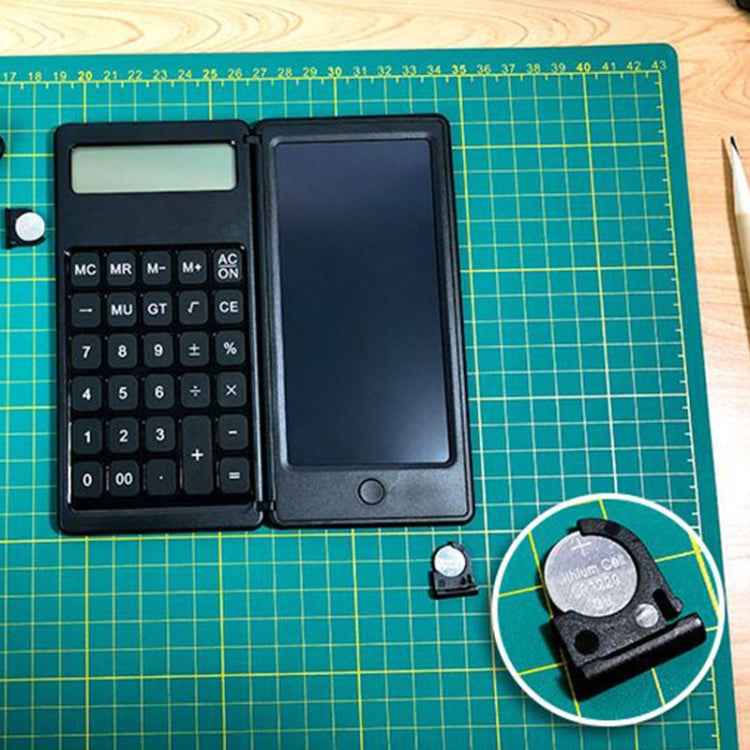 Solar Calculator Handwriting Board Learning Office Portable Folding LCD Writing Board