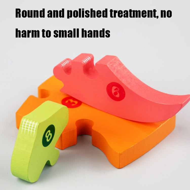 4 PCS / Sets Children Educational Wooden Dinosaur Animal 3D Puzzle Toys, 4 PCS / Sets Dinosaur Puzzle