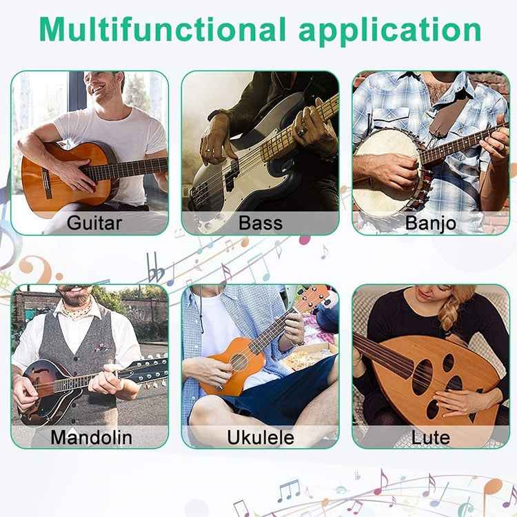 7 Piece Set Guitar String Changing Kit Guitar Repair & Care Tool