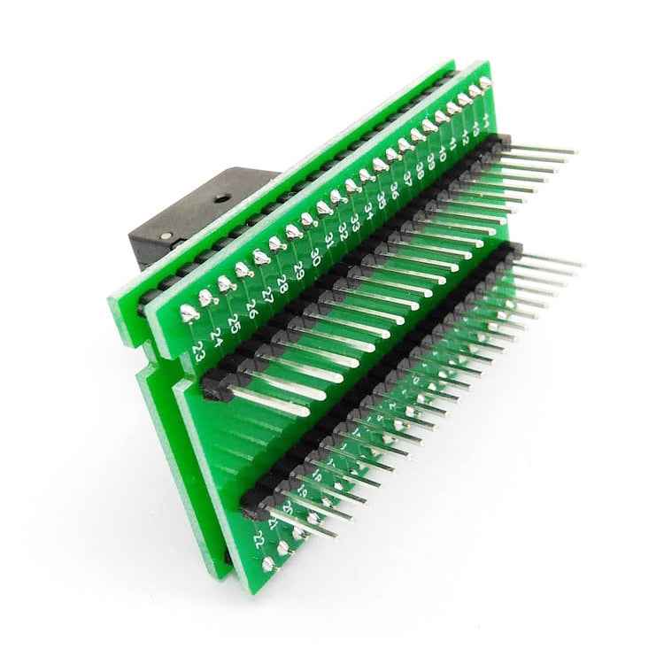 QFN44-0.5 Flip Shrapnel Burn Socket Test Socket Programmer