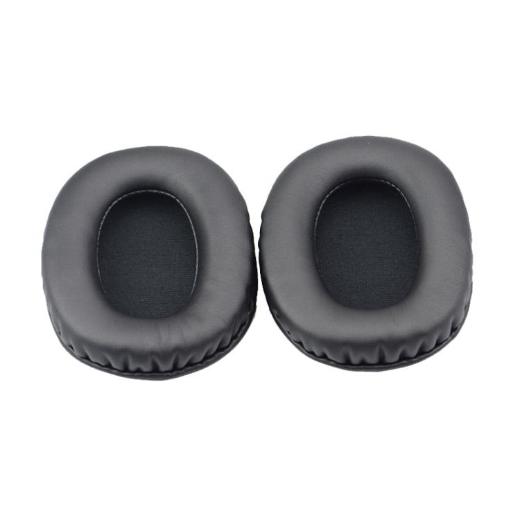 2 PCS Leather Cover Headphone Protective Cover Earmuffs For Edifier W800BT / W808BT / K800 / K830 / K815P, Black, Red
