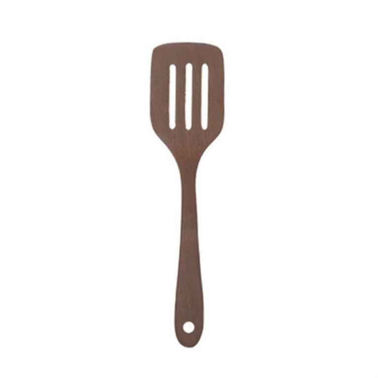 Long Handle Unpainted Chicken Wings Wooden Spatula Kitchen Utensils, Large Spatula, Large vegetable Spatula, Oblique Spade, Square Curved Spade, 3 Square Curved Spade