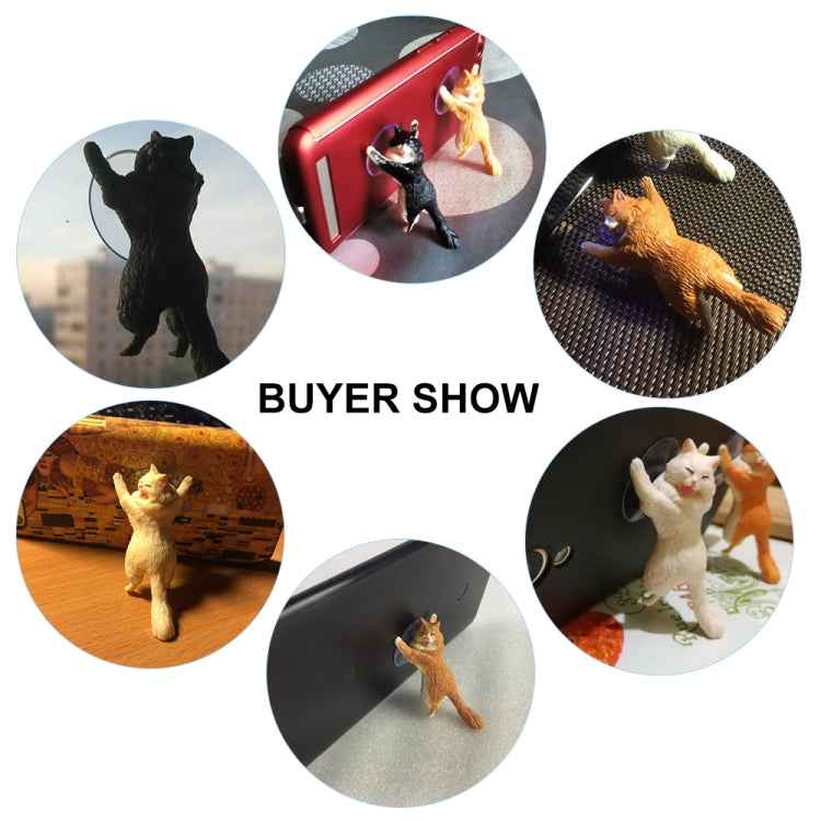 60 PCS Sucker Design Cute Cat Smartphone Holder