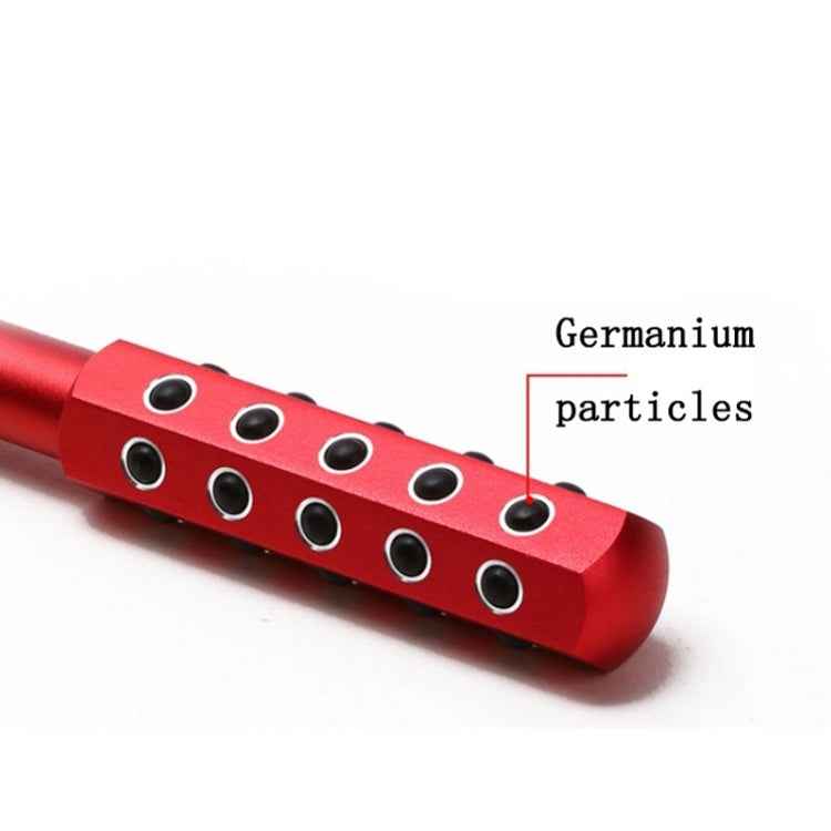 30 Germanium Massage Beauty Stick Roller V-shaped Beauty Instrument Facial Massager Random Colour Delivery
