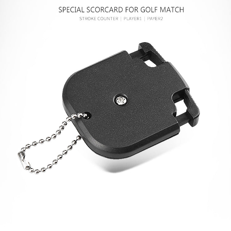 PGM Square Golf Scoring Device Double Dial Counting Device, Double Dial