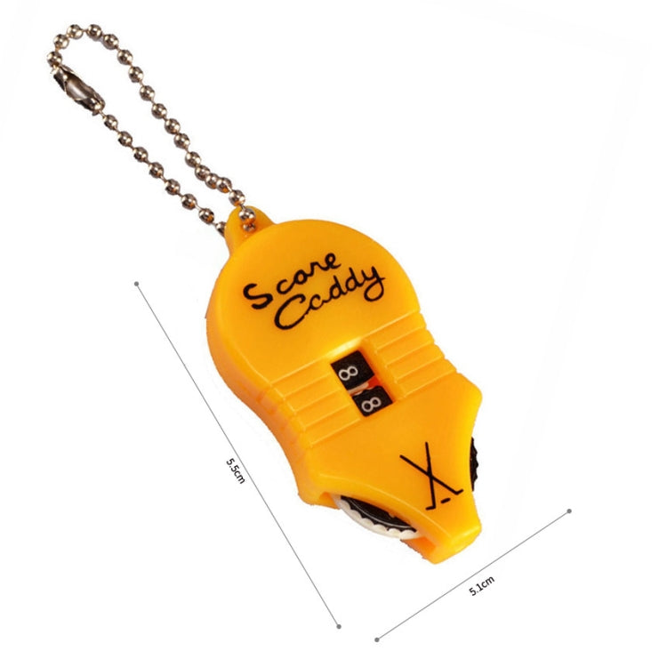 PGM Golf Mini Scoring Device Mouse Shape Scoring Device Gourd-Shaped Counter, Gourd-Shaped