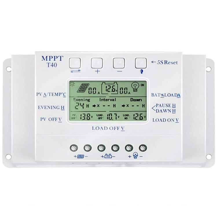 MPPT T40-40A Solar PWM Controller