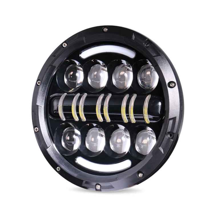 7 Inch Motorcycle Retro Modified Headlights Day Trip LED Far Near Beam Lights For Wrangler / Harley