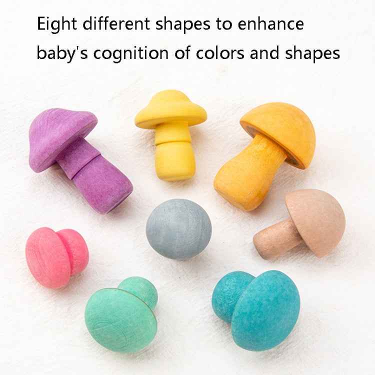 Simulation Mushroom Picking Game Baby Puzzle Concentration Training Toy