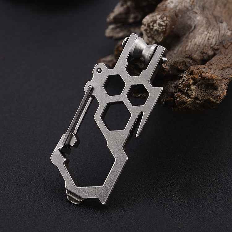 Professional Load-Bearing Multifunctional Carabiner Outdoor Survive Gadget