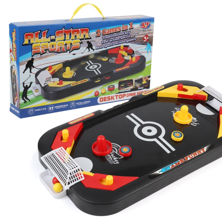 2 In 1 Ice Hockey Desktop Battle Competitive Game Mini Football Table Parent-Child Interactive Children Educational Toys