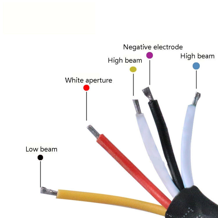 7 Inch Motorcycle LED Headlights Far Near Light Daytime Running Lights, Daytime Running Lights