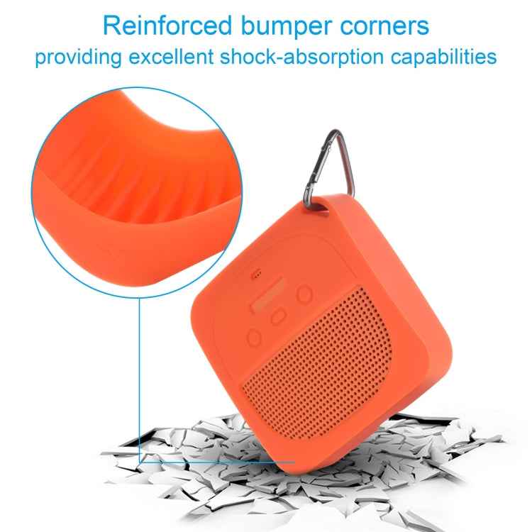 Anti-Drop Silicone Audio Storage Protective Cover For Bose Soundlink Micro