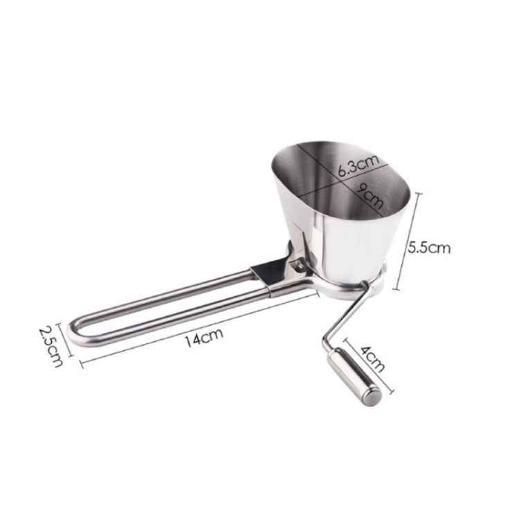 Stainless Steel Multi-Function Vegetable Chopper Herb Chopper Condiment Manual Coriander Chopper
