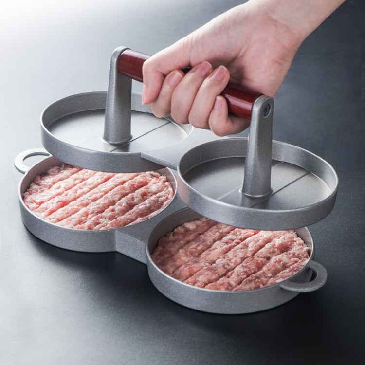 Aluminum Alloy Burger Press Meatloaf Press Mold