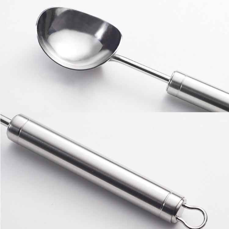 2 PCS 304 Stainless Steel Ice Cream Spoon Dessert Spoon Ice-Cream Scoop