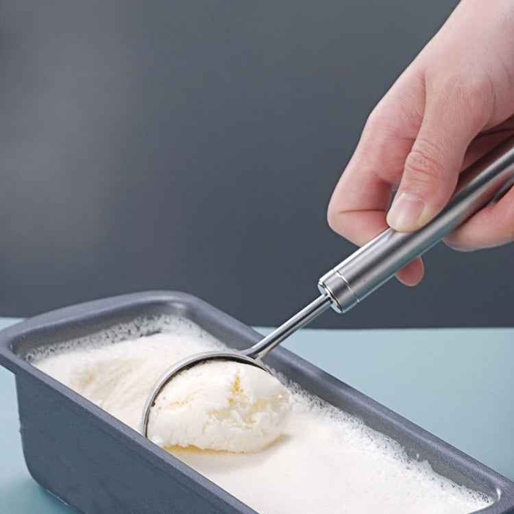 2 PCS 304 Stainless Steel Ice Cream Spoon Dessert Spoon Ice-Cream Scoop