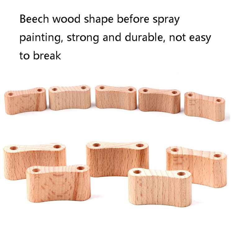 8 PCS Wooden Speed Mini Race Car Early Childhood Education Puzzle Hand-Eye Coordination Toy, Random Color Delivery