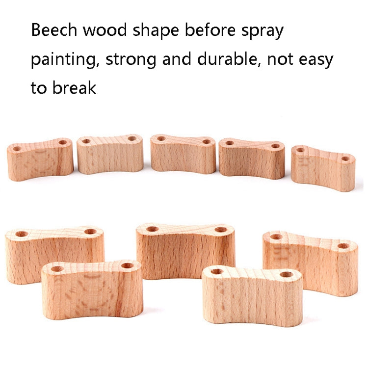 8 PCS Wooden Speed Mini Race Car Early Childhood Education Puzzle Hand-Eye Coordination Toy, Random Color Delivery, 8 PCS Mini Race Car