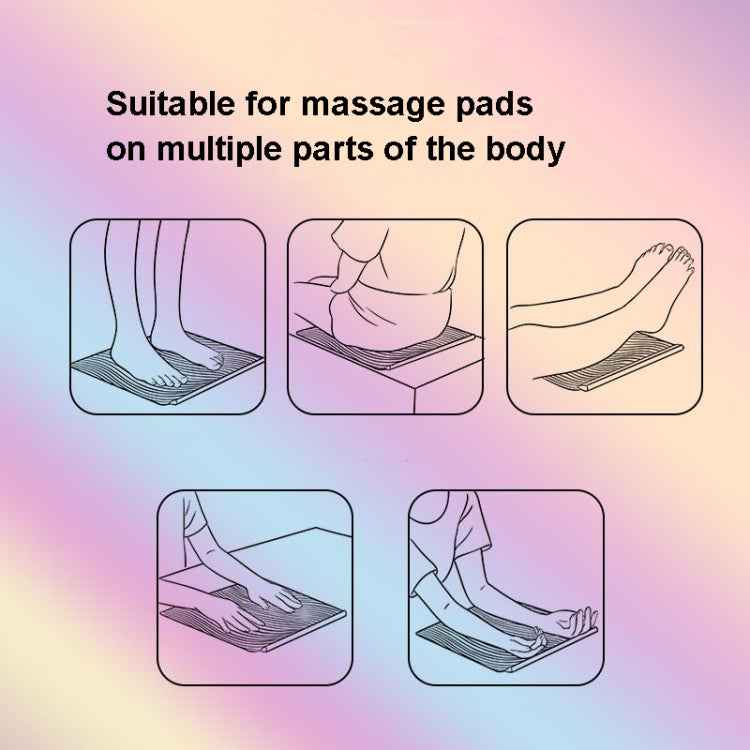 EMS Colorful Foot Massage Foot Pad Pulse Foot Massage Machine Smart Acupuncture Foot Massage Pad With Remote Control