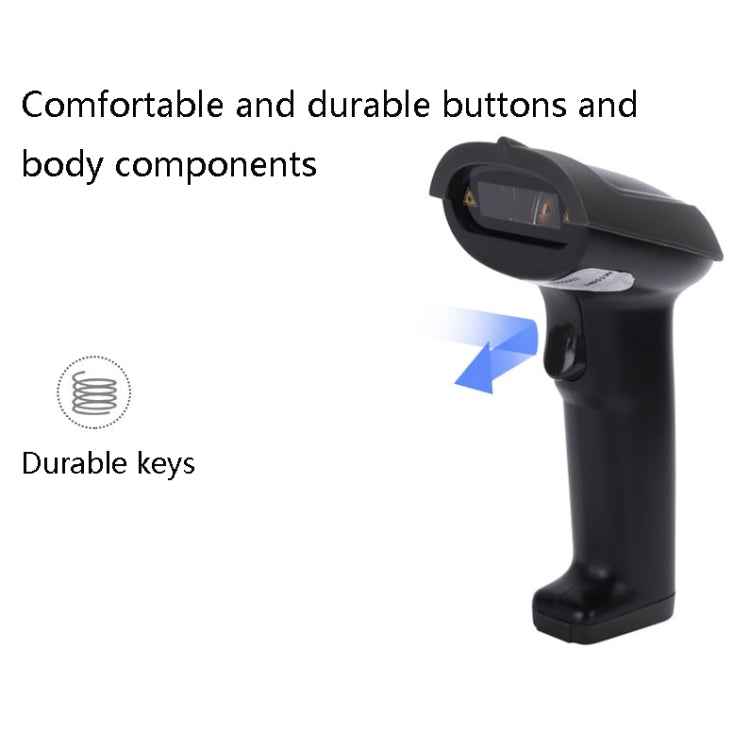 Deli 14951W Barcode Scanner One-Dimensional Code Scanner