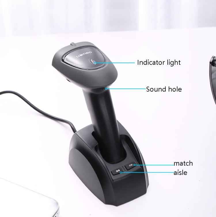 Deli 14951W Barcode Scanner One-Dimensional Code Scanner